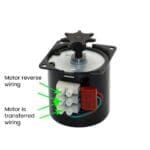 14W Turning Motor With Gear Deceleration - Image 3