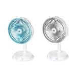 Duration Power DP-7627 Desktop Portable Rechargeable Fan