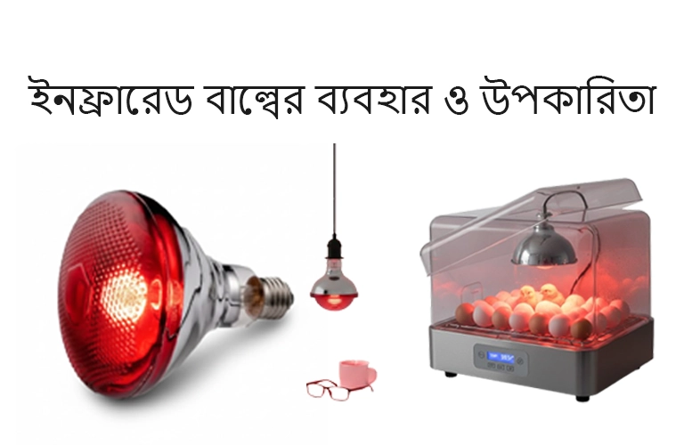 ইনফ্রারেড বাল্বের ব্যবহার ও উপকারিতা