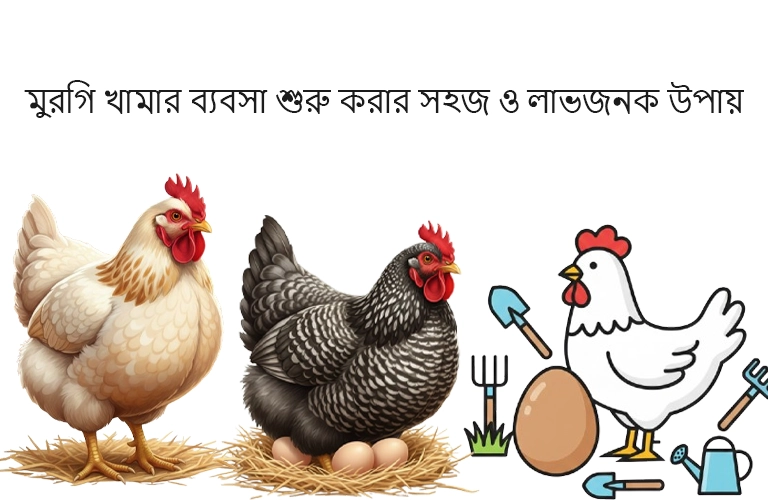 মুরগি খামার ব্যবসা শুরু করার সহজ ও লাভজনক উপায়