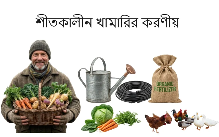 শীতকালীন খামারির করণীয়