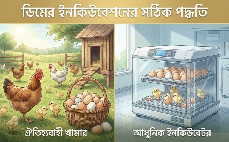 ডিমের ইনকিউবেশনের সঠিক পদ্ধতি